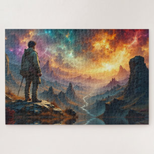 Puzzle Endless View paysage coloré