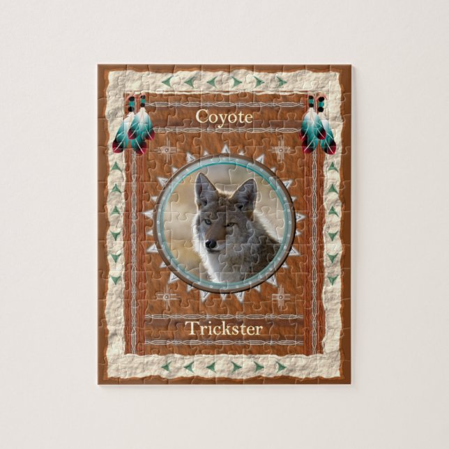Puzzle Énergie de Coyote Trickster  (Vertical)