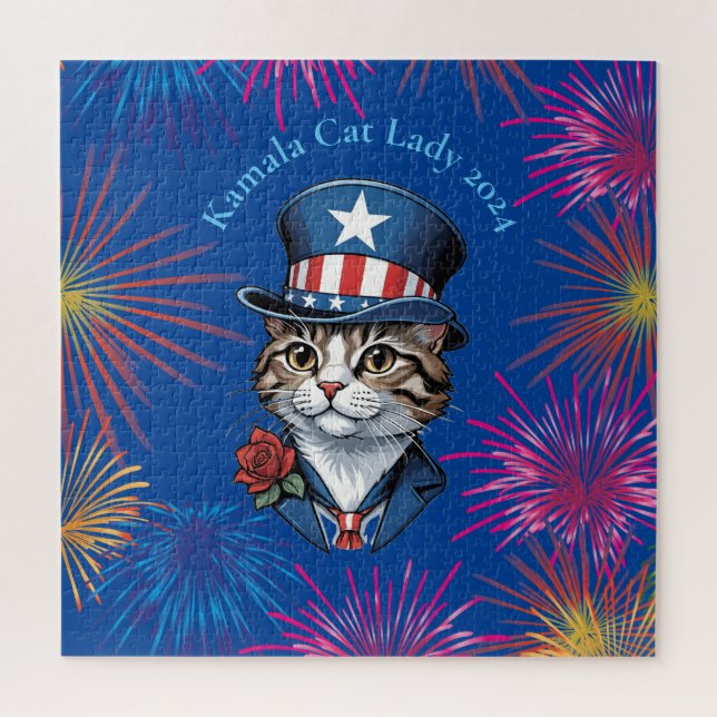 Puzzle Enfant Chat Lady 2024 Thunder_Cove (Vertical)