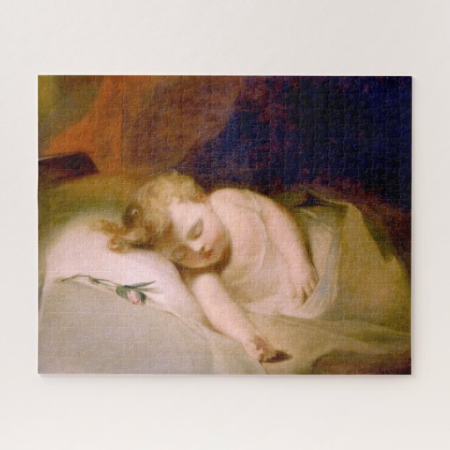 Puzzle Enfant dormant (par Thomas Sully) (Horizontal)