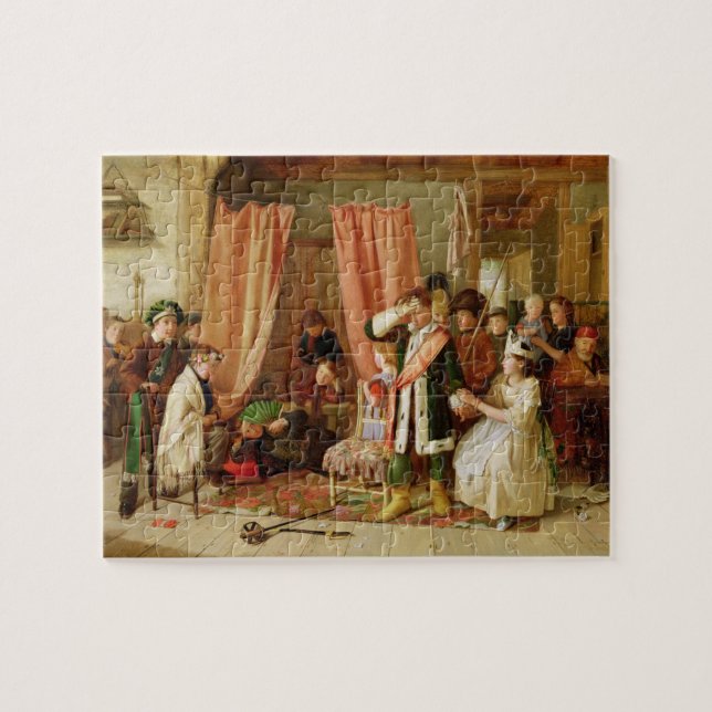 Puzzle Enfants agissant la "scène de jeu", acte II, scène (Horizontal)