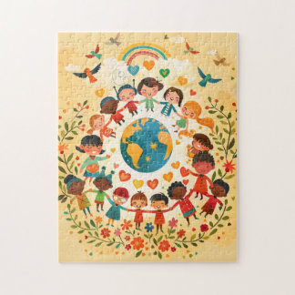 Puzzle Enfants du monde — Diversité et Paix