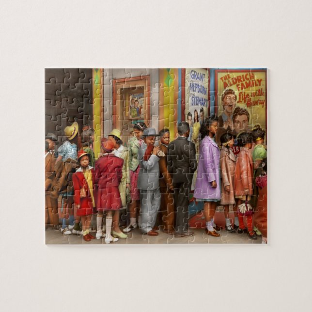 Puzzle Enfants - La Matinée du Dimanche 1941 (Horizontal)