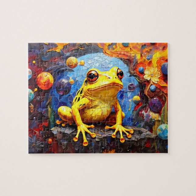Puzzle Enfants mignonne Funny Frog Collection (Horizontal)