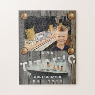 Puzzle Enfants Personnalisé Photo Personnalisée Rustique