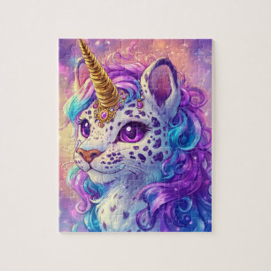 Puzzle enfants unicorn cheetah