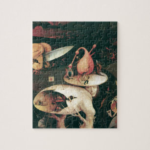 Puzzle enfer par le bosch de hieronymus