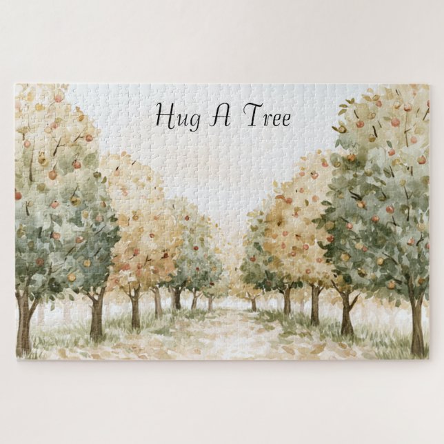 Puzzle Enlacer Un Arbre (Horizontal)