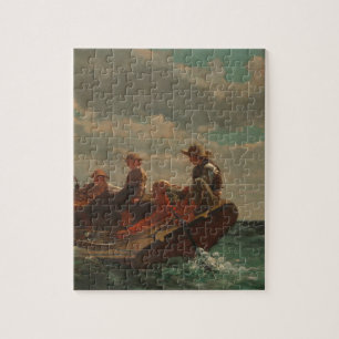Puzzle Enlevant (Un vent favorable) par Winslow Homer
