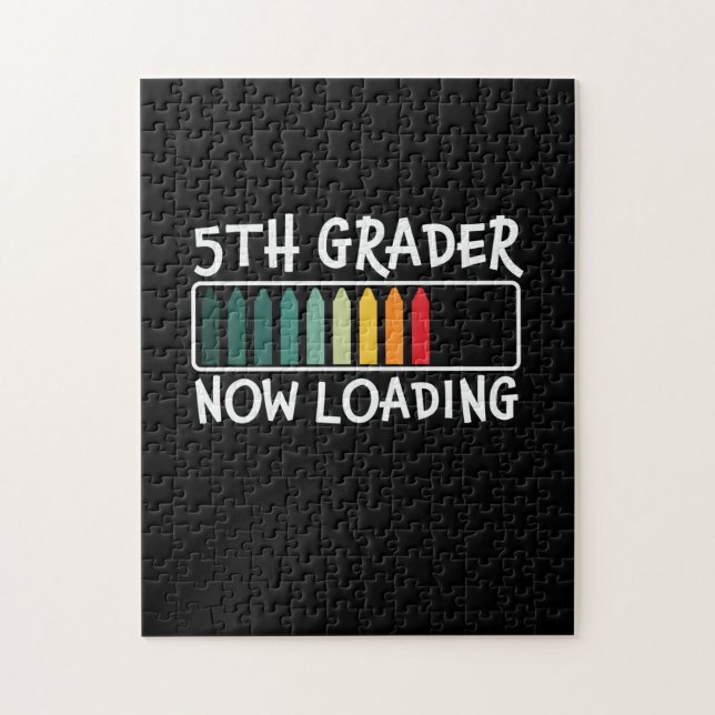 Puzzle Enseignant de 5e année 5e année Chargement (Vertical)