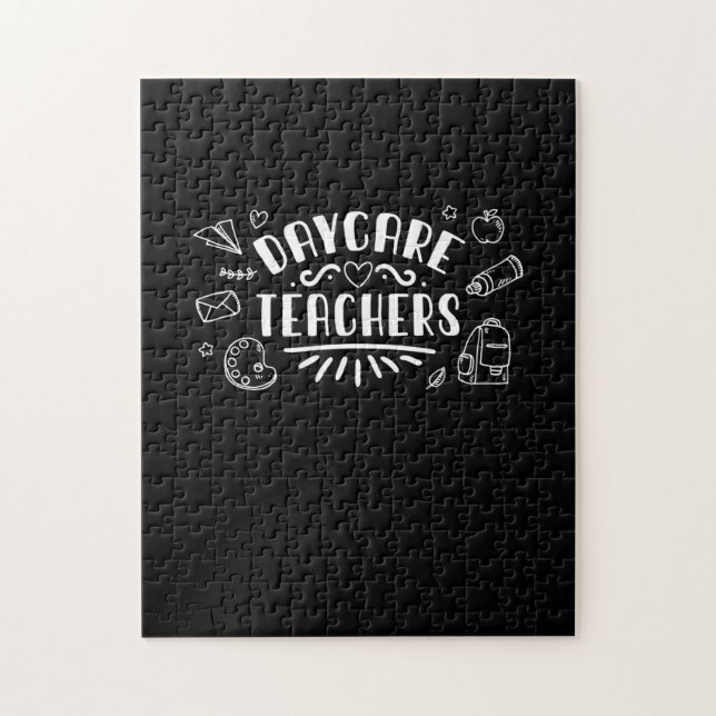 Puzzle Enseignants en garderie (Vertical)