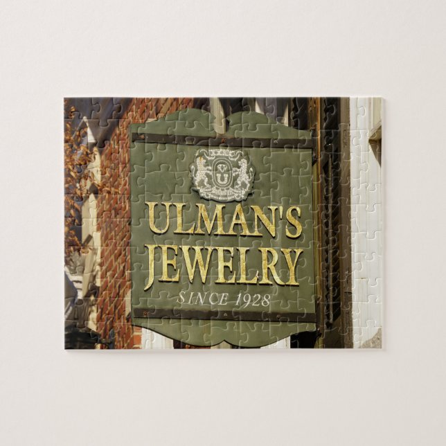 Puzzle Enseigne du magasin de bijoux d'Ulman, Fredericksb (Horizontal)