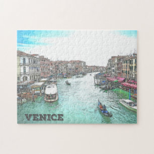 Puzzle Ente Gondola Venice Italie Gondola Bateau Canal Ca