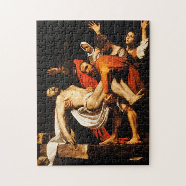 Puzzle Entombe du Christ - Caravaggio (Vertical)
