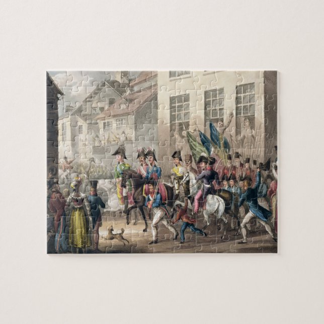 Puzzle Entrée des alliés dans Paris, le 31 mars 1814 (Horizontal)