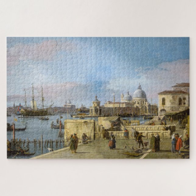 Puzzle Entrée du Grand Canal Venise, Canaletto (Horizontal)