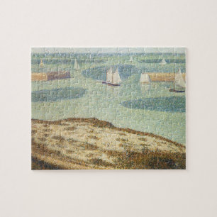 Puzzle Entrée du port par Georges Seurat, Art ancien