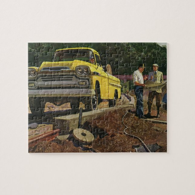 Puzzle Entrepreneur en construction Architecte d'entrepri (Horizontal)