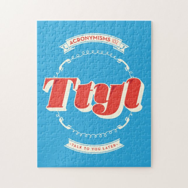 Puzzle Entretien à vous plus tard (Vertical)