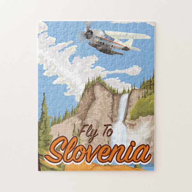 Puzzle Envolez-vous pour la Slovénie (Vertical)