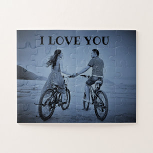 Puzzle Épaules Je t'aime Proposition romantique unique