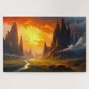 Puzzle Epic Rock Mountains - Imaginaire Art