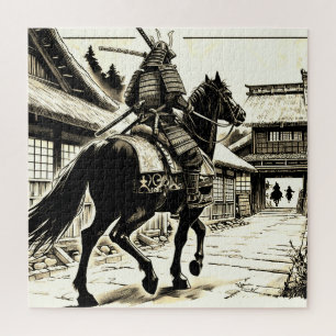 Puzzle Epic Samurai Rider Manga Art Imprimer