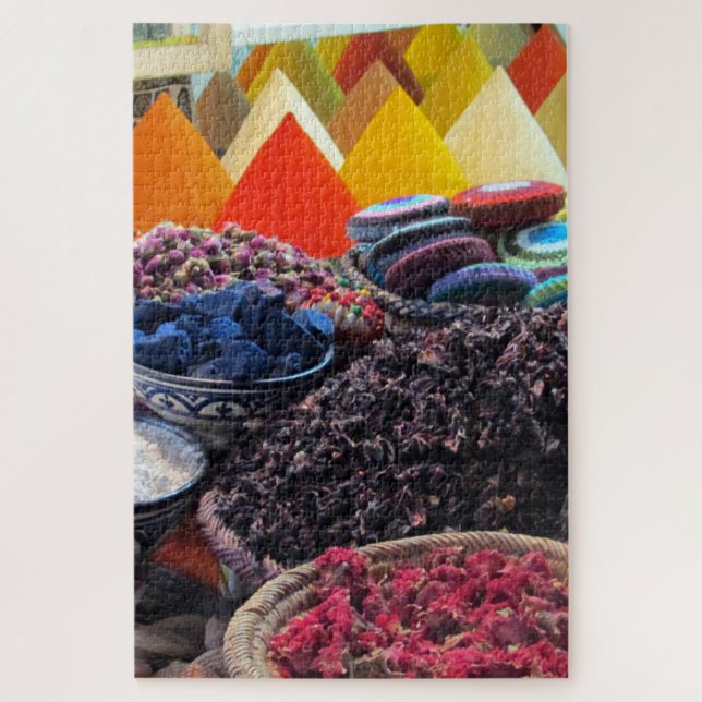 Puzzle épices marocaines (Vertical)