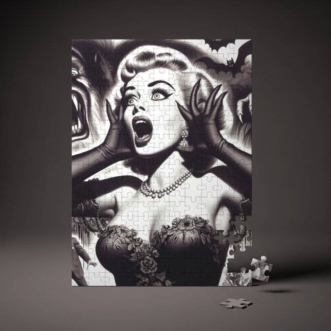 Puzzle Épingle d'horreur vintage (Créateur téléchargé)