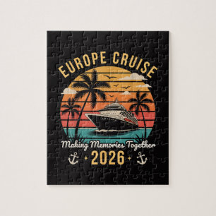 Puzzle Équipe de Croisière en Europe 2026 Vacances Famili
