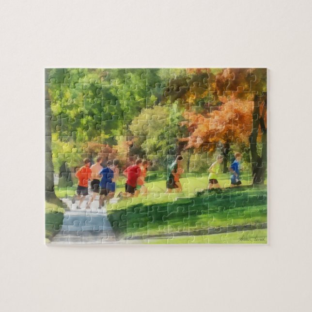 Puzzle Équipe de suivi (Horizontal)