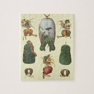 Puzzle Équipement pour la fauconnerie, de 'Traite de