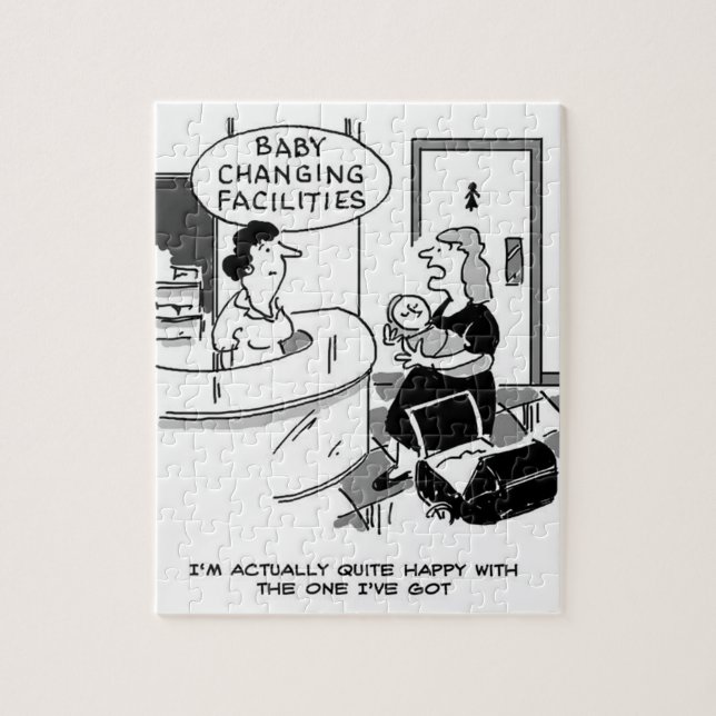 Puzzle Équipements de modification pour bébés dans une bo (Vertical)