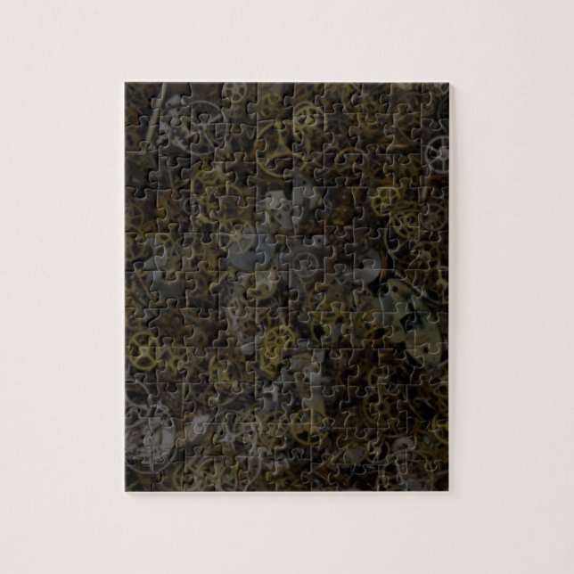 Puzzle Équipements en vapeur, roulettes, pièces de montre (Vertical)