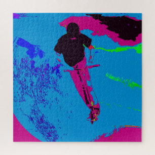 Puzzle équitation de la Galaxie - Scooter Rider Jigsaw Pu