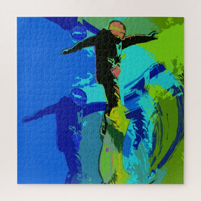 Puzzle Équitation extrême - Snowboarders (Vertical)