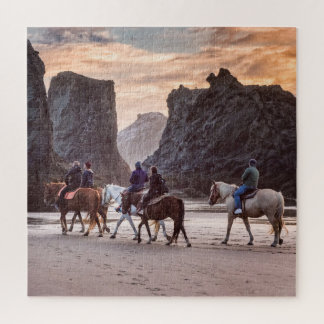 Puzzle : Équitation Sur Bandon Beach