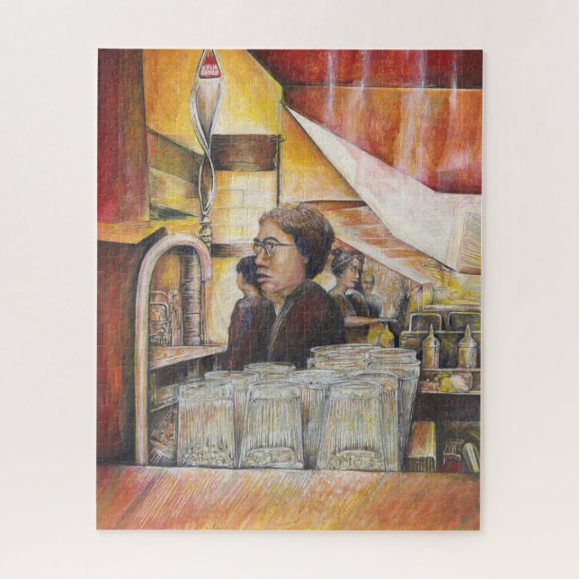 Puzzle Équivalent lumineux des émotions passionnées (Vertical)