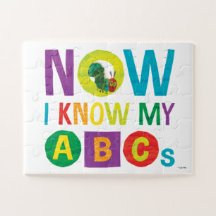Puzzle Eric Carle  Maintenant je connais mes ABC - Enfant