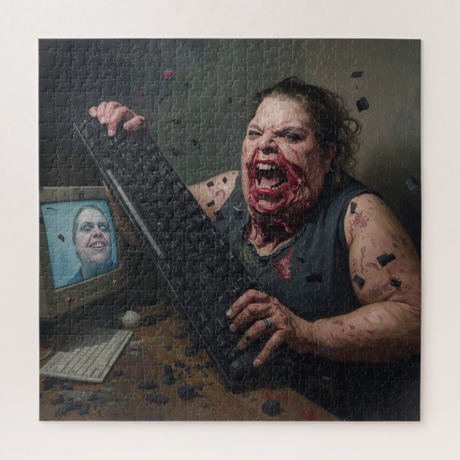 Puzzle Erreur de Rage : Défaillance Système - Ctrl Alt Dé (Vertical)