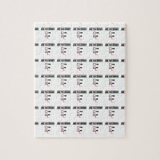 Puzzle Es-tu saoul ? (Vertical)