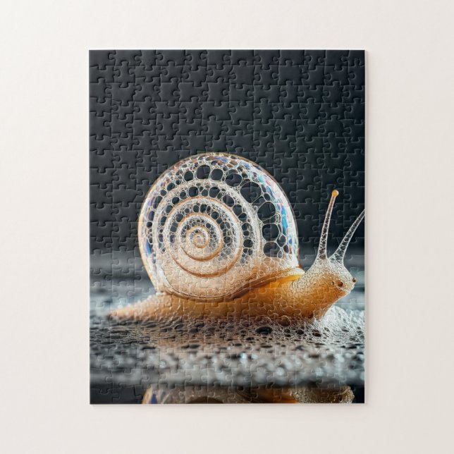 Puzzle Escargot Fantaisiste et Bubbly (Vertical)
