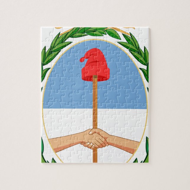 Puzzle Escudo De Argentine - manteau des bras de (Vertical)