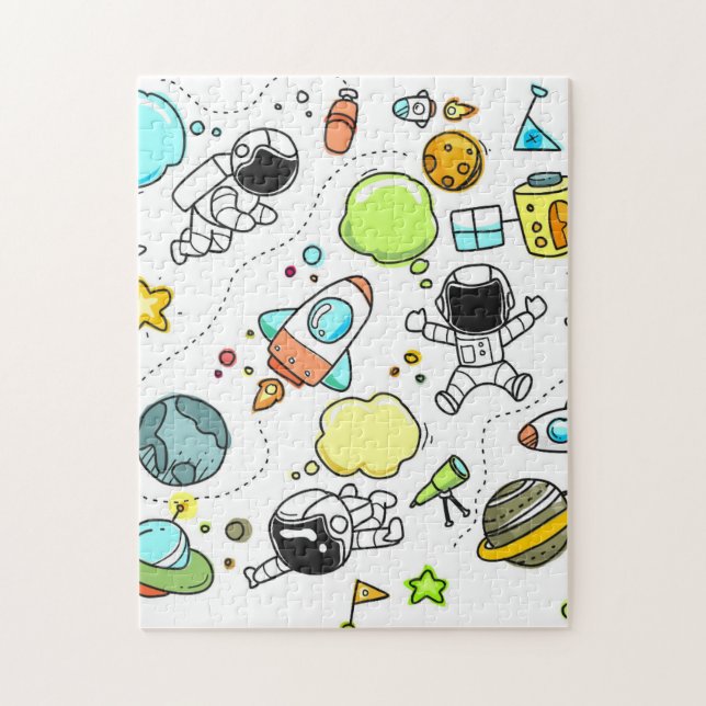 Puzzle Espace 252 Pièces Puzzle pour Enfants (Vertical)