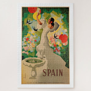 Puzzle Espagne - Affiches Vintage voyage