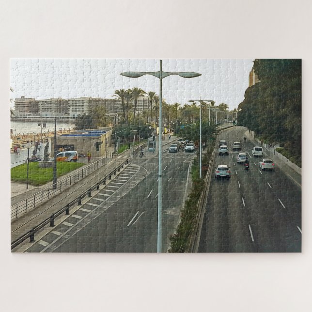 Puzzle Espagne. Alicante. n° 5. (Horizontal)