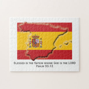 Puzzle ESPAGNE   Espagne   Blessed Nation   DRAPEAU ESPAG