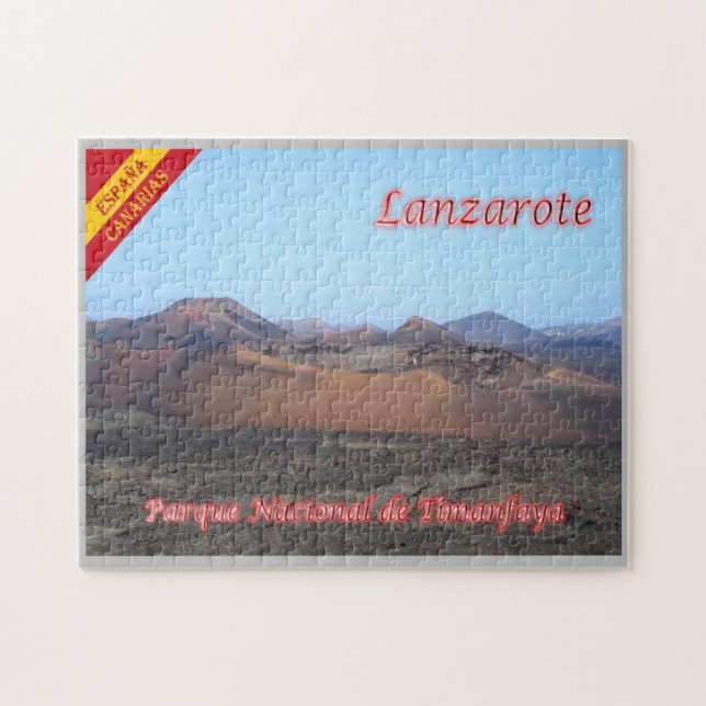 Puzzle Espagne - Îles Canaries - Lanzarote - (Horizontal)