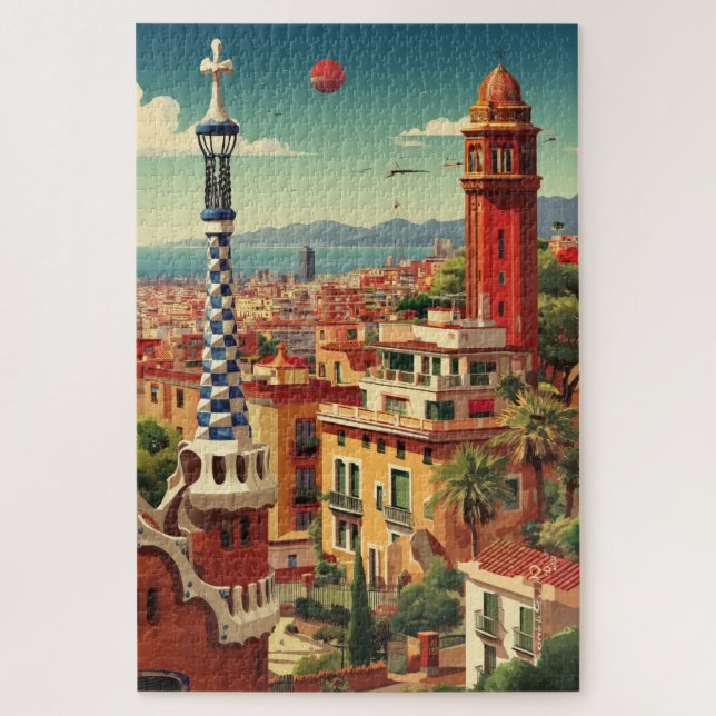 Puzzle Espagne Voyage (Vertical)