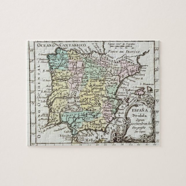 Puzzle Espana 1757 (Horizontal)